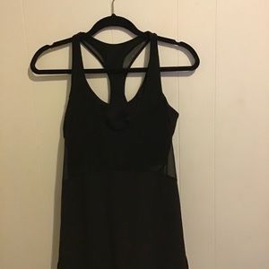 Lululemon tank with bra attached